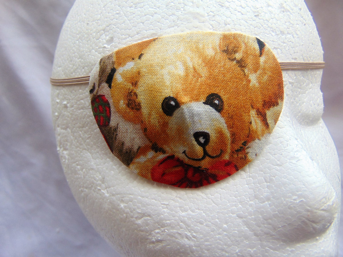 teddy bear with eye patch