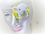 UNISEX HANDMADE EYE PATCHES "FARM LAMBS"/2 STYLES/ eye care/ cataract aid/ health & beauty