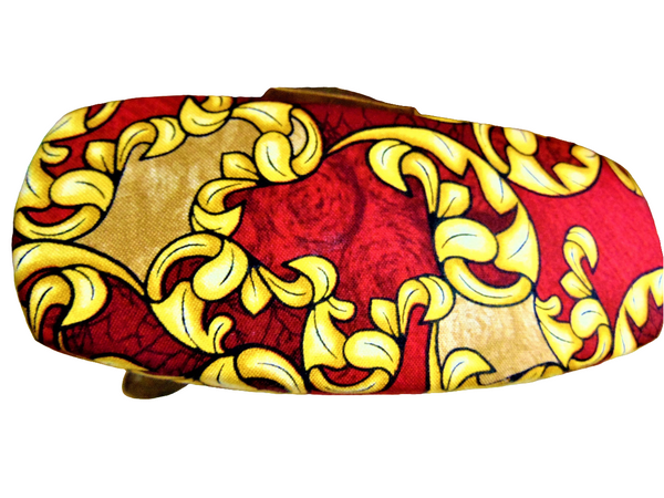 Woman's handmade eyeglass case "FLEUR DE LIS"/ vision accessory/ unique design/ European theme