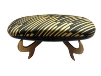 Woman's handmade eyeglass case, "The Artemis"/vision accessory/metallic look/health & beauty