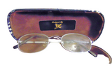 Woman's handmade eyeglass case "FLEUR DE LIS"/ vision accessory/ unique design/ European theme