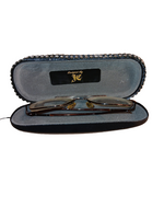 Adult unisex handmade hard eyeglass case, "AFRICAN PRIDE"/bag or purse /health & beauty