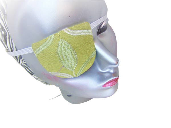 Woman's handmade cotton eye patch "THE SEXTON"/ health & beauty/ vision aid/ cataract aid