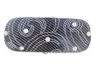 WOMAN'S HARD HAUTE COUTURE EYEGLASS CASE "NOCTURNAL MAGIC"/ ONLY 2