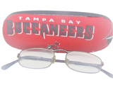 UNISEX HANDMADE EYEGLASS CASE "TAMPA BAY BUCCANEERS" vision accessory, NFL theme