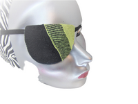 Unisex eye patch CLUB SAVOY"/ handmade with cotton/ eye care/ cataract aid/