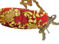 Woman's handmade eyeglass case "FLEUR DE LIS"/ vision accessory/ unique design/ European theme