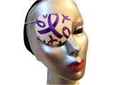 Unisex handmade eye patch "CANCER CURE SYMBOL"/eye care /health & beauty/cataract aid/Inspirational