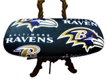 Unisex handmade hard eyeglass case/ BALTIMORE RAVENS theme/bags & purses/health & beauty