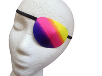 Unisex handmade gay pride eye patch with Rainbow theme /vision care /eye treatments/2 STYLES