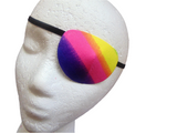 Unisex handmade gay pride eye patch with Rainbow theme /vision care /eye treatments/2 STYLES