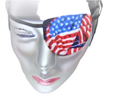 Unisex eye patches, "OLD GLORY"/  handmade / 2 styles/health & beauty/vision care /one size all