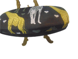 Unisex handmade hard eyeglass case/"GENTLE GIRAFFES"/health & beauty/eye care/fashion cases