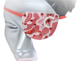 WOMAN'S EYE PATCH "FRILLY LACE"/ designer fashion/eye care/ health & beauty/3 stykes