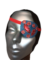 Unisex handmade eye patch, "THE SINCLAIR"/ eye care/ cataract aid/ vision care/ chic/
