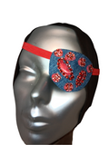 Unisex handmade eye patch, "THE SINCLAIR"/ eye care/ cataract aid/ vision care/ chic/