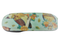 UNISEX HANDMADE HARD EYEGLASS CASE "OWL THEME"/ vision accessory/eye care