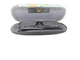 UNISEX HANDMADE HARD EYEGLASS CASE "OWL THEME"/ vision accessory/eye care