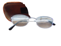 unisex handmade hard eyeglass case, "Grazing Donkeys"/vision accessory/health & beauty/ocular case