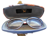 unisex hard eyeglass case with a SOUTHWEST THEME /bags and purse item/ health & beauty