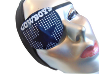 unisex eye patch with a Dallas-Cowboy theme/ NFL item/football theme/eye care/cataract aid