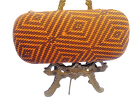 Adult unisex handmade hard eyeglass case, "AFRICAN PRIDE"/bag or purse /health & beauty