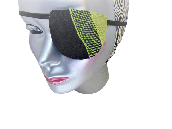 Unisex eye patch CLUB SAVOY"/ handmade with cotton/ eye care/ cataract aid/