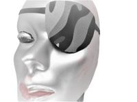 Men's eye patch/CAMOUFLAGE motif/ handmade: 2 STYLES/vision aid/cataract aid/2 STYLES