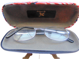 Unisex hard eyeglass case/CRAB theme/handmade/vision accessory/health & body/bag or purse item