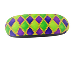 UNISEX HANDMADE HARD EYEGLASS CASE "CURIOSITY"/ vision accessory/ eye-catching design