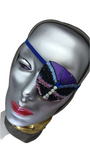 Butterfly  handmade eye patches "MIDNGHT BUTTERFLY fashion eye patch fancy eye patch designer eye patch woman's eye patch style eye patch