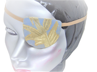 Woman's handmade eye patch "GLADE"/ eye care/ cataract aid/ health & beauty/ CHOICE OF 4 COLORS