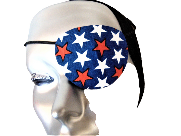 Unisex eye patches, "OLD GLORY"/  handmade / 2 styles/health & beauty/vision care /one size all