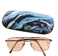 Unisex eyeglass case "DOLPHIN FAMILY" bags purses/health & beauty/glasses case/accessory cases