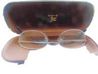 Man's handmade hard eyeglass case,"The BAT SIGNAL"/ vision aid/ bag item/ BAT MAN theme