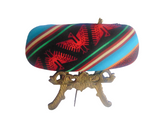 unisex hard eyeglass case with a SOUTHWEST THEME /bags and purse item/ health & beauty