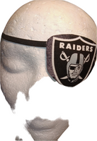 Unisex handmade RAIDERS eye patch/ 2 styles/eye care/health & beauty/cataract aid/ocular aid