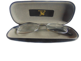 Adult unisex hard eyeglass handmade with a Classic theme. - Vision care item