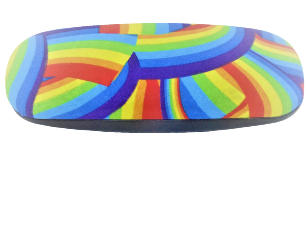 Adult unisex hard eyeglass case/ GAY PRIDE/bags or purses item/vision care/accessory case