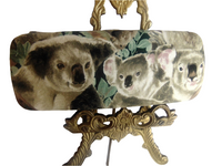 Unisex handmade hard eyeglass case/"CUNNING KOALAS"/ vision accessory/ eye care/artsy