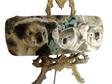 Unisex handmade hard eyeglass case/"CUNNING KOALAS"/ vision accessory/ eye care/artsy