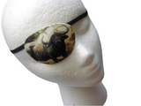 Man's handmade eye patch "EL TORO" theme-vision care-eye wear aid-health & beauty-cataract aid