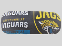 HARD EYEGLASS CASE "JACKSONVILLE JAGUARS THEME/ NFL theme/ vision accessory/handmade