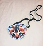Unisex HANDMADE EYE PATCH "WIDE-EYE CAT"/ 4 style eye care/ vision aid/ CAT THEME
