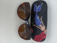 Unisex handmade hard eyeglass case "MAJESTIC MERMAID"/ vision accessory/ health & beauty/ bag or purse item/ accessory case/2 DESIGNS