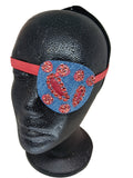 Unisex handmade eye patch, "THE SINCLAIR"/ eye care/ cataract aid/ vision care/ chic/