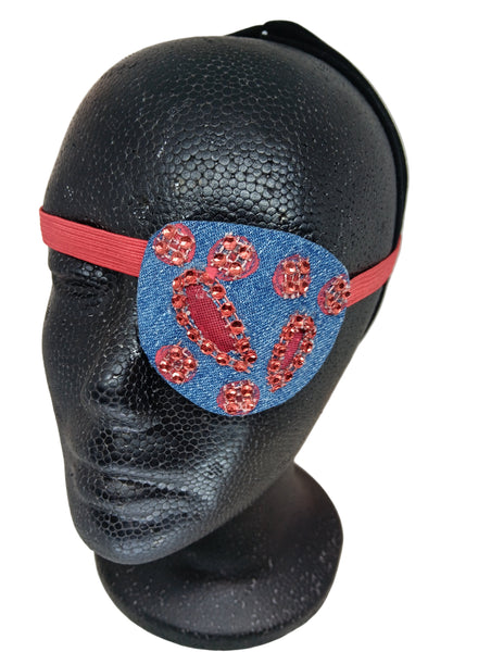 Unisex handmade eye patch, "THE SINCLAIR"/ eye care/ cataract aid/ vision care/ chic/