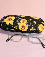 HANDMADE EYE PATCH "GOLDEN SUNFLOWER"/ VIVID DESIGN/eye care/health & beauty/ cataract aid/artsy