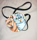 Unisex HANDMADE EYE PATCH "WIDE-EYE CAT"/ 4 style eye care/ vision aid/ CAT THEME