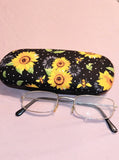HANDMADE EYE PATCH "GOLDEN SUNFLOWER"/ VIVID DESIGN/eye care/health & beauty/ cataract aid/artsy